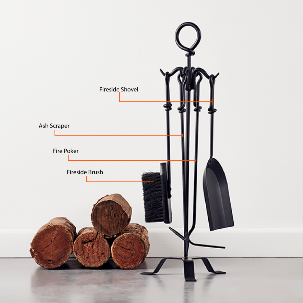 Scandia classic fire tool set