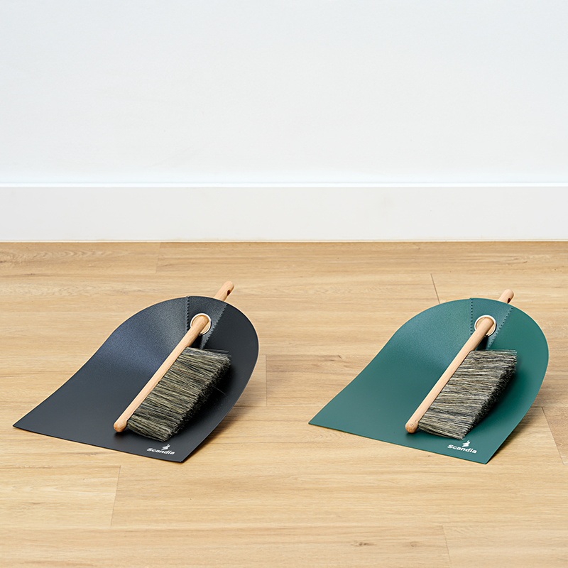 Nordic Flexible Ash Pan & Brush Set